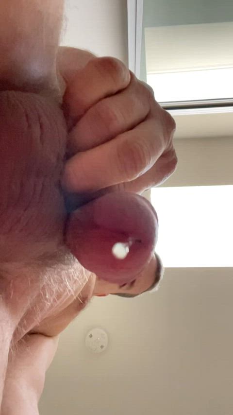 dripping precum pubic hair clip