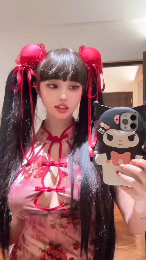 asian chinese cosplay clip