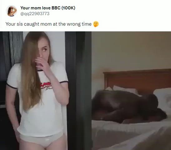 bbc caption caught cheating daughter interracial mom sister voyeur clip
