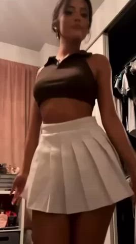 ass skirt tiktok clip