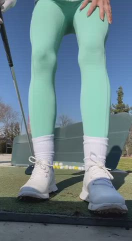 When the suns out, my clubs come out 🏌🏼‍♀️ and more 🤭 [OC]