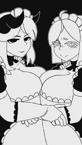 Cartoon Maid Tits clip