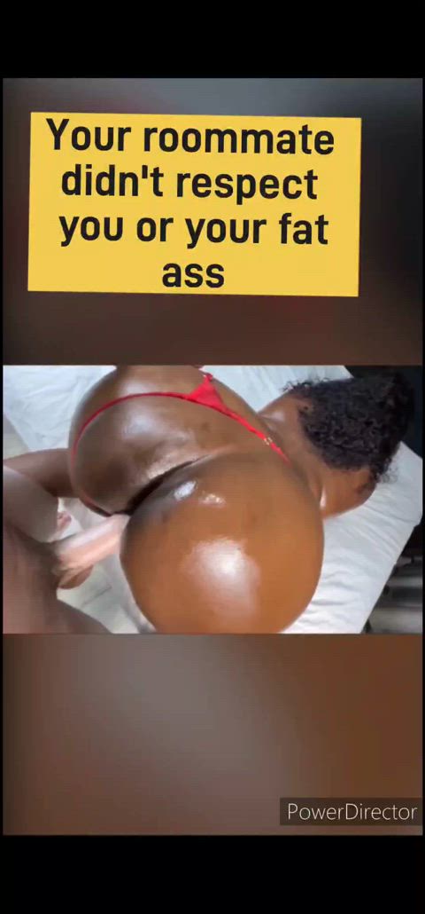 bbw crossdressing doggystyle ebony huge ass jigglefuck trans trans woman sissycaption