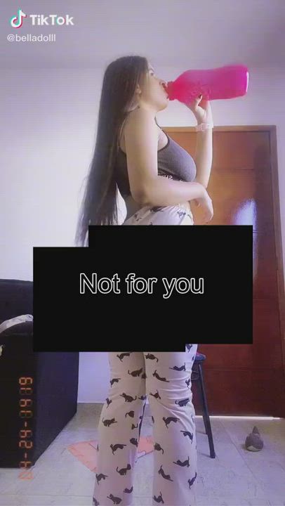 Big Ass Brazilian Brunette Censored Humiliation Teen TikTok Virgin clip