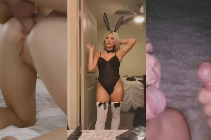 anal babecock bunny cum cum in mouth cumshot deep penetration facial trans clip