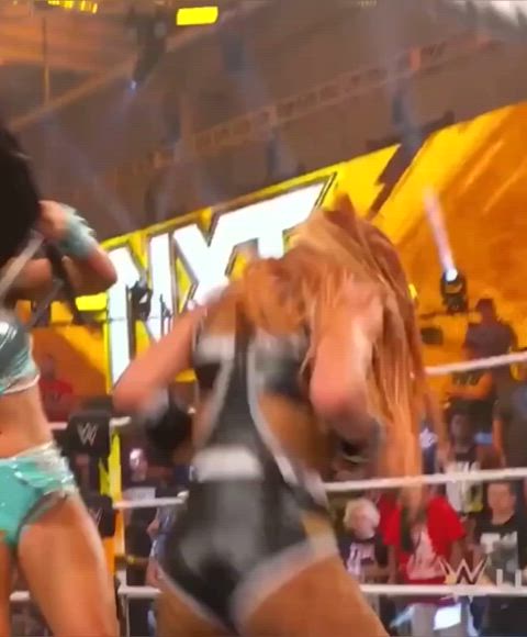 ass redhead wrestling clip