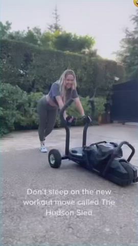 Kate Hudson Spandex Workout clip