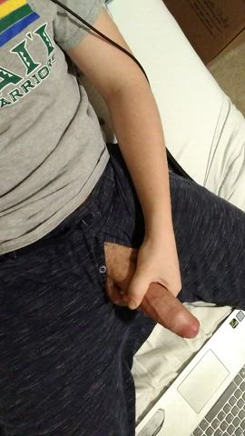 My wrist thick cock needs more than just my hand 😈