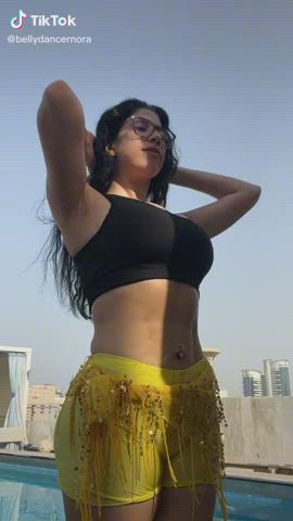 amateur arab big tits cleavage egyptian tiktok clip
