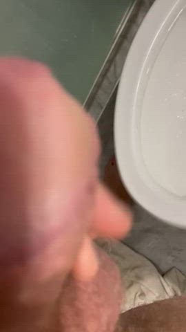 cock piss toilet clip