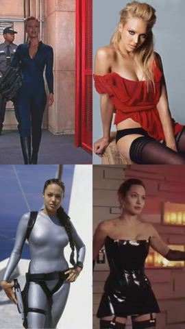 Which 2000s star would you like to fuck then breed her? Jessica Alba or Angelina