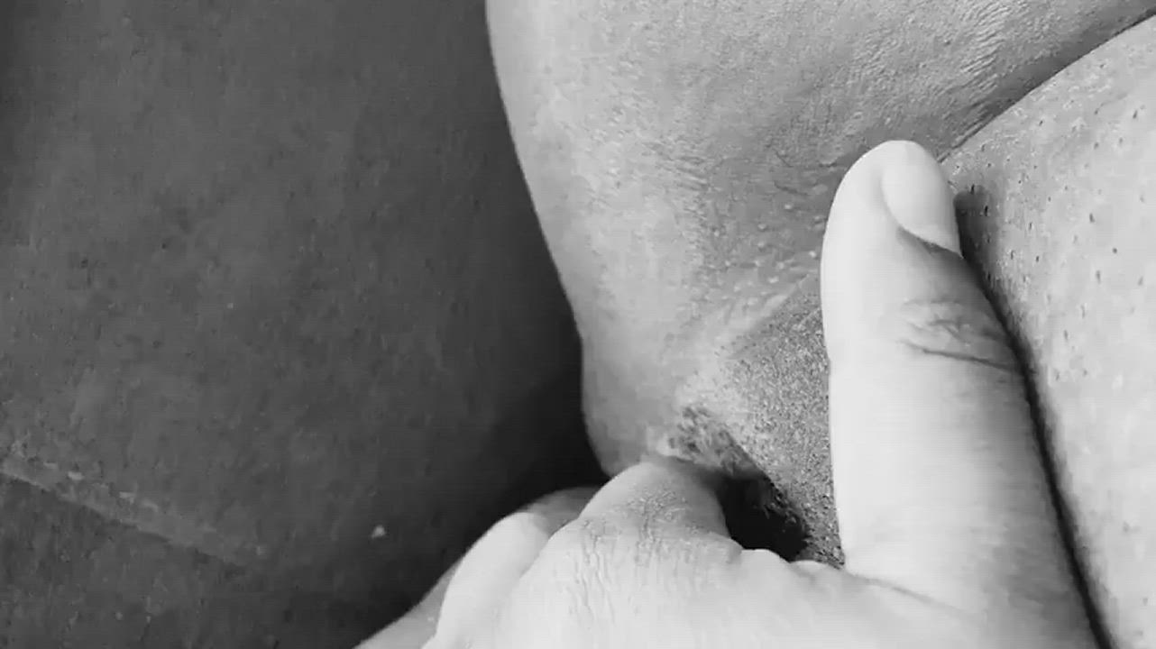 BBW Blasian Clit Clit Rubbing Fingering Masturbating Wet Pussy clip