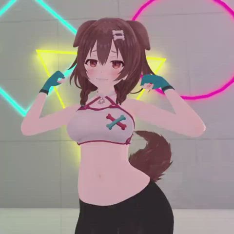 3D Cute Dancing clip