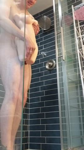 I don't suggest trying a shower session with this absolute unit of a sex doll