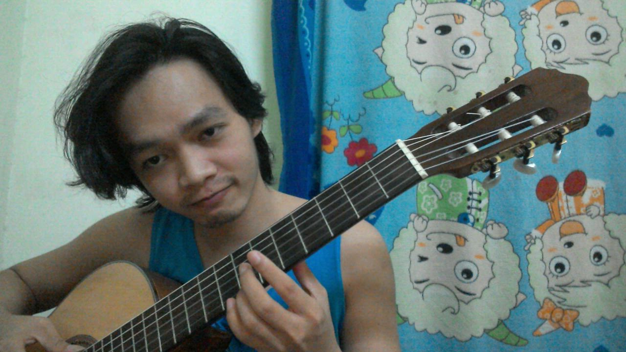 Just me playing my guitar.