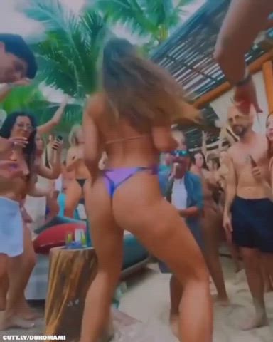 Ass Big Ass Bikini Compilation Dancing Festival Party Public Porn GIF by duromami