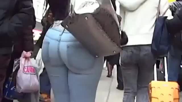 big butt in jeans