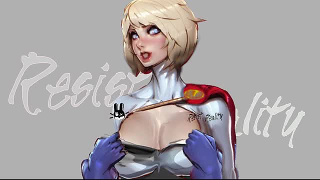 Power Girl Huzzy Time ポーワーガールおっぱい みせた (Resist Reality)