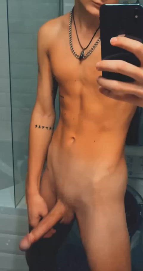 kneel down and taste my hard 20yo cock, boy 😼