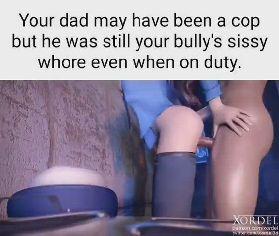 animation caption police sissy clip