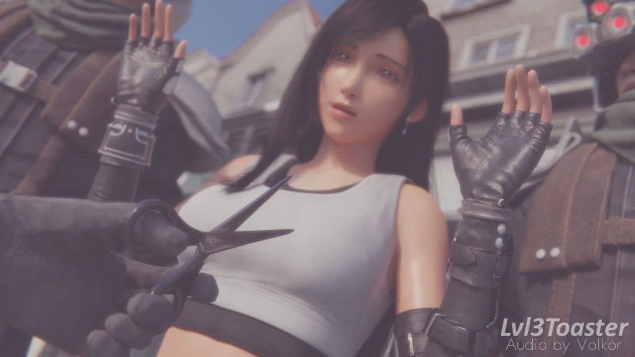 Tifa gets strip searched (Lvl3Toaster)