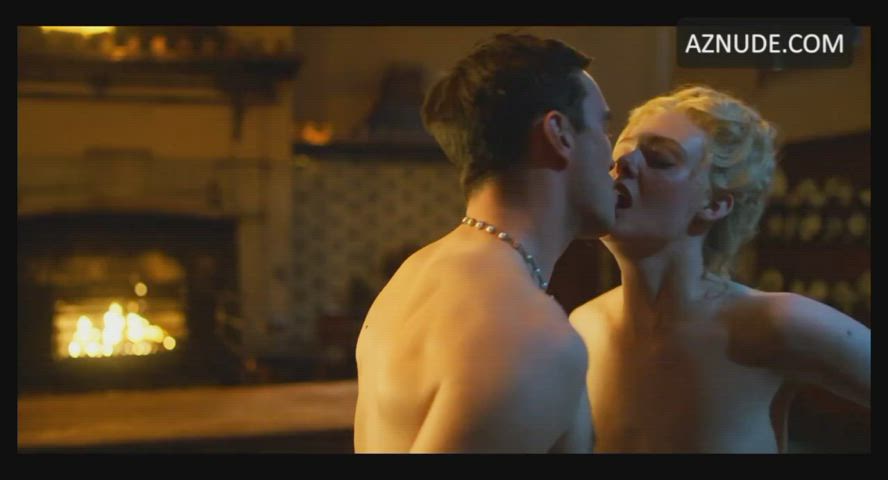 blonde celebrity elle fanning fetish kitchen moaning nipples skirt small tits clip