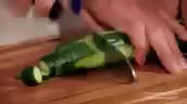 That's a long cucumber
