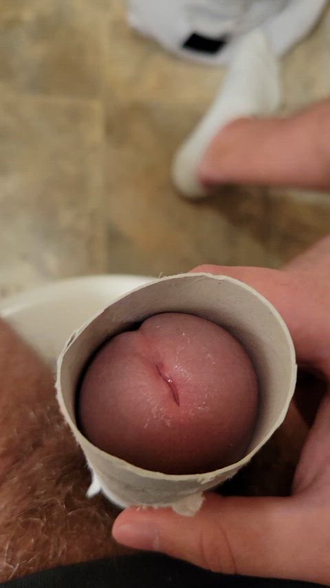 amateur cum cumshots male masturbation masturbating precum solo toilet dirty clip