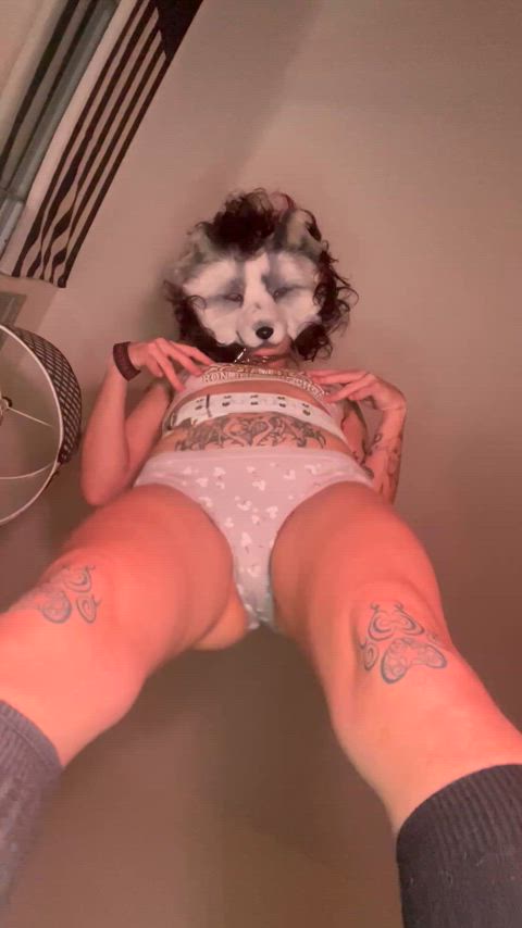 ass furry petplay clip