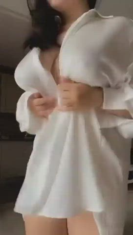 Big Nipples Big Tits Curvy Nude Solo clip