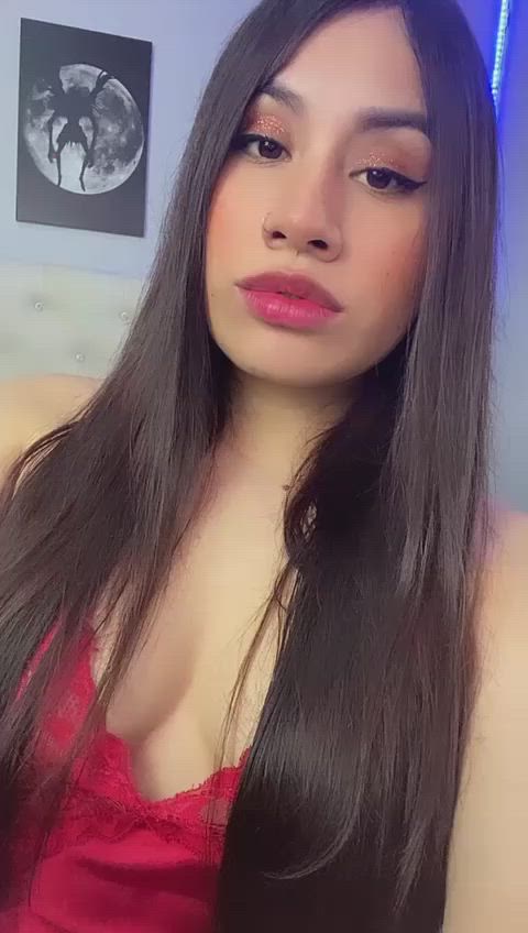 teen teens camgirl webcam sensual lips clip