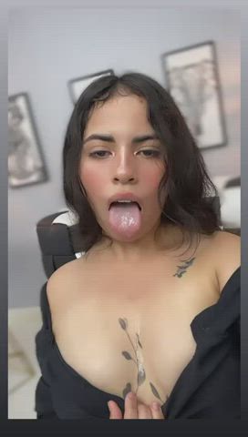 beauty dior blowjob boobs cute saliva sex streamate clip