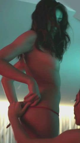 brazilian brunette celebrity lingerie teen clip