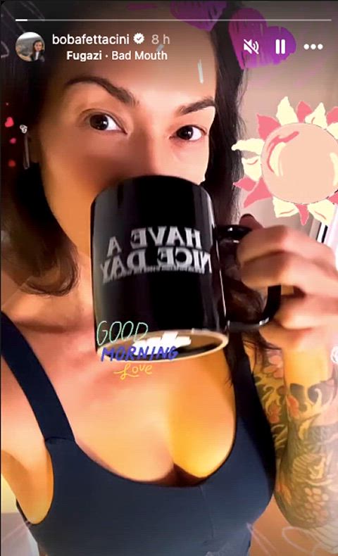 Tera Patrick: Coffee anyone?