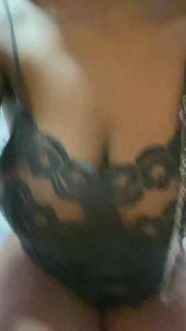 Black Angelica Busty Hotwife clip