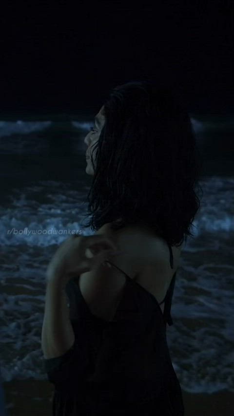 Sobhita Dhulipala in black bikini from the webseries 'The Night Manage' Season 1.