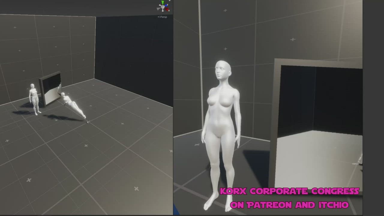 Mirror Natural Tits VR clip