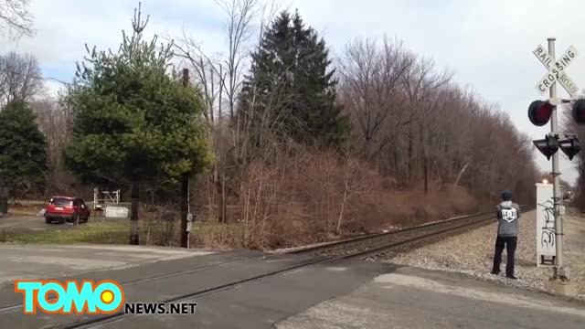 Train crashes into car: Fatal accident captured on video by Kentucky trainspotters