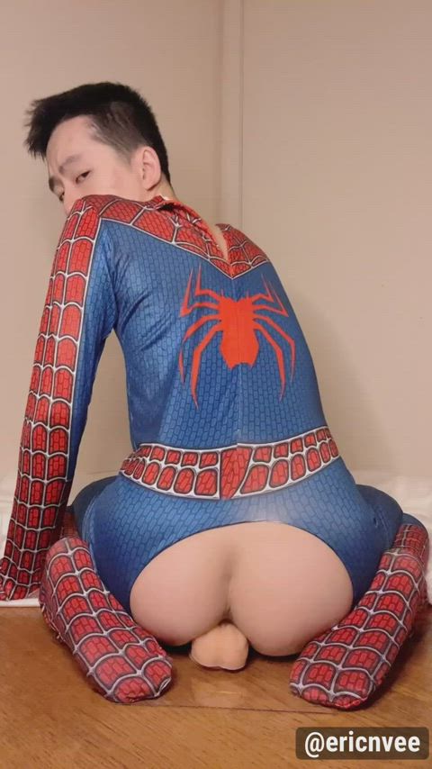 Happy SpiderMan Day ❤️🕸️ Wanna swing your dick into me?