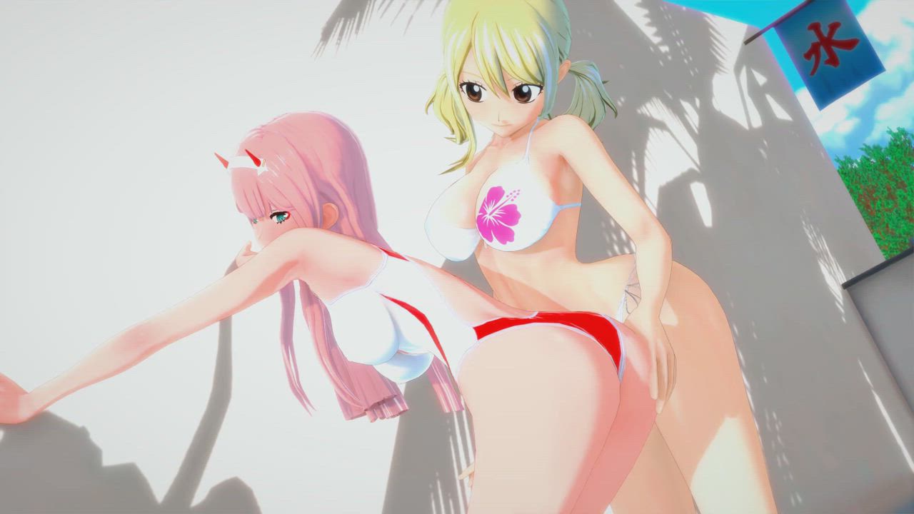 3D Ass Girls Hentai Pink clip