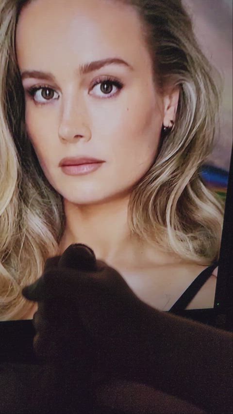 brie larson cumshot facial tribbing tribute clip