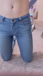 Cute Femboy Jeans Little Dick Sissy clip