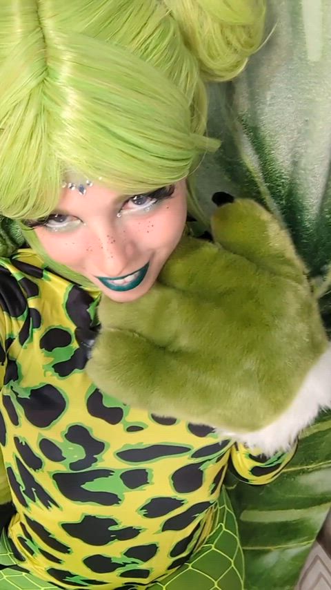 blowjob cosplay costume cute furry onlyfans petplay petite green hair silly alt-girls