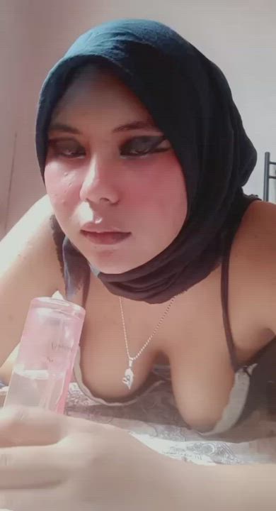 Boobs Hijab Malaysian clip