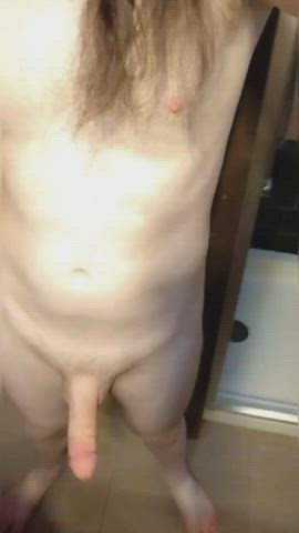 balls cock exhibitionist naked clip