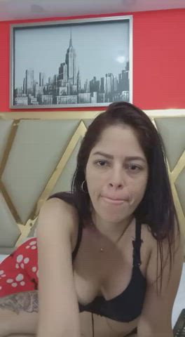 ass latina model mom seduction sensual small tits tattoo toy clip