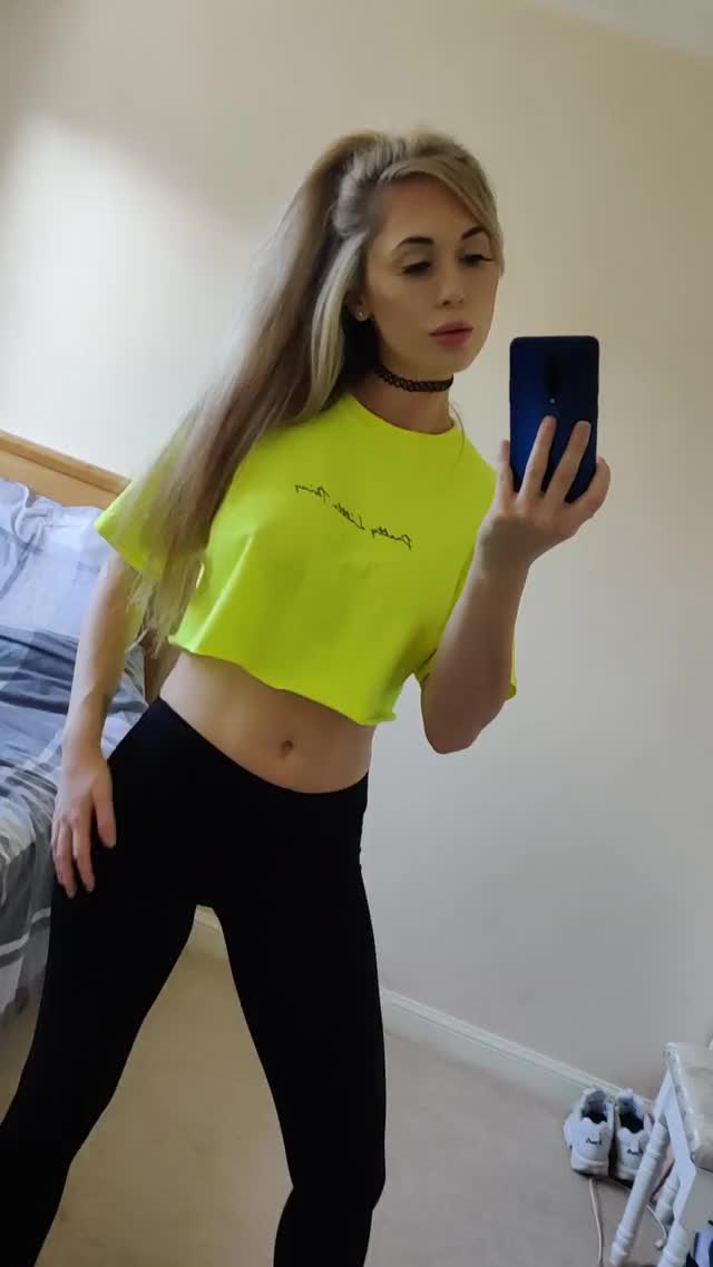 My yellow top hides them quite well