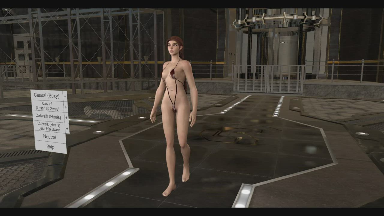 3D Nude VR clip