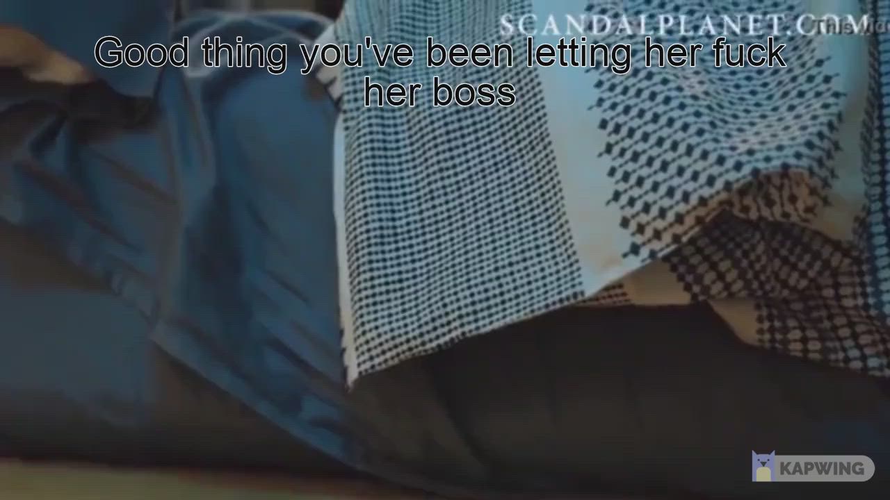 Why it's a great idea to let her fuck her boss