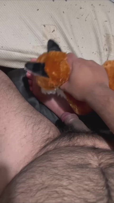 Foxie Sniffs My Feet Then I Cum On Them :3 